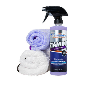 Superior Shine with Microfiber Towels